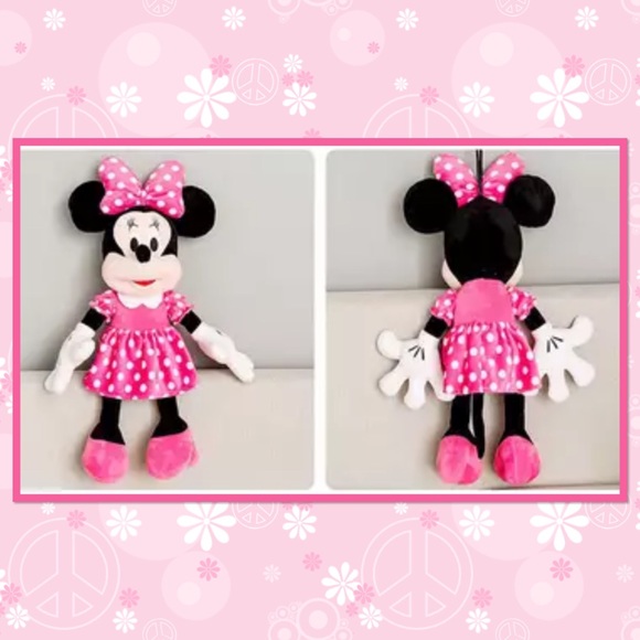 ❣️New❣️Red or Pink Minnie Mouse Plush Stuffed ❣️ - Picture 4 of 5
